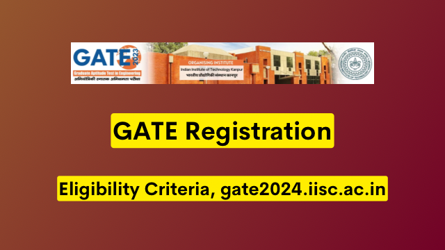 GATE 2024 Registration