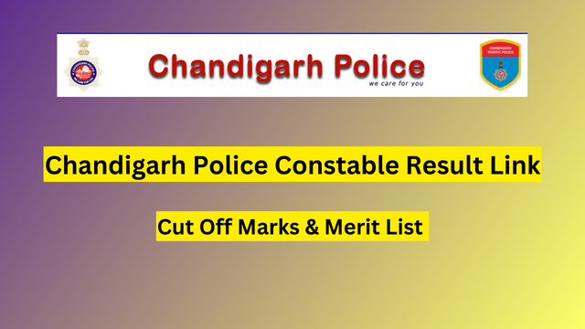 Chandigarh Police Constable Result