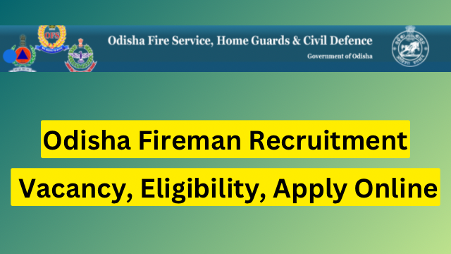 Directorate General Fire Services, Home Guards & Civil Defence, Odisha