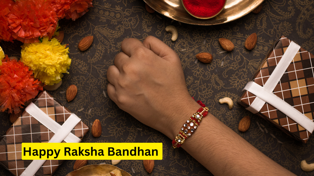 Happy Raksha Bandhan message