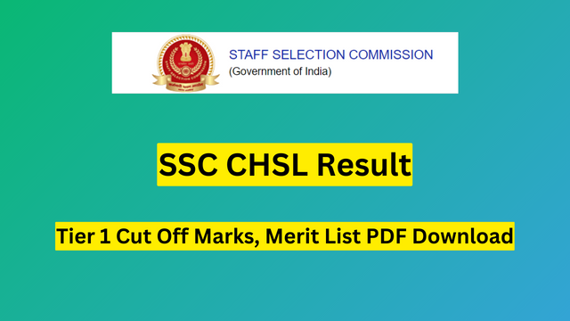 SSC CHSL Result 2023