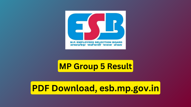 MP Group 5 Result 2023