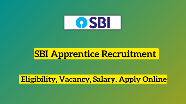 SBI Apprentice Recruitment 2023,