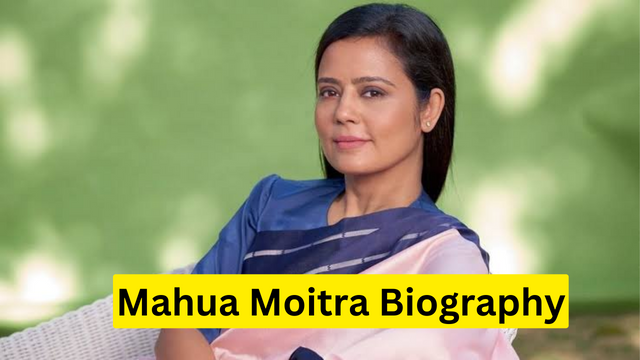 Mahua Moitra Biography 